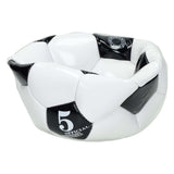 Voetbal zwart wit - afbeelding 3