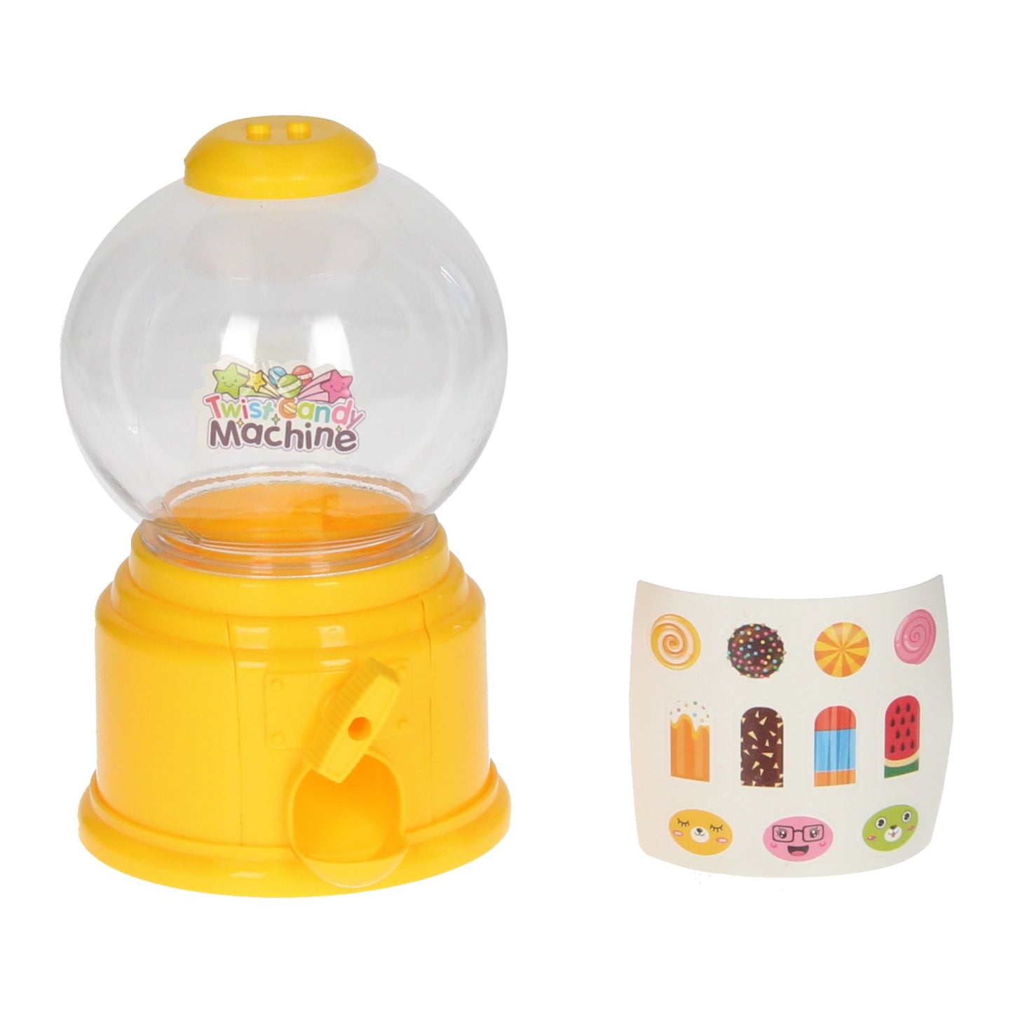 Snoepmachine met stickers