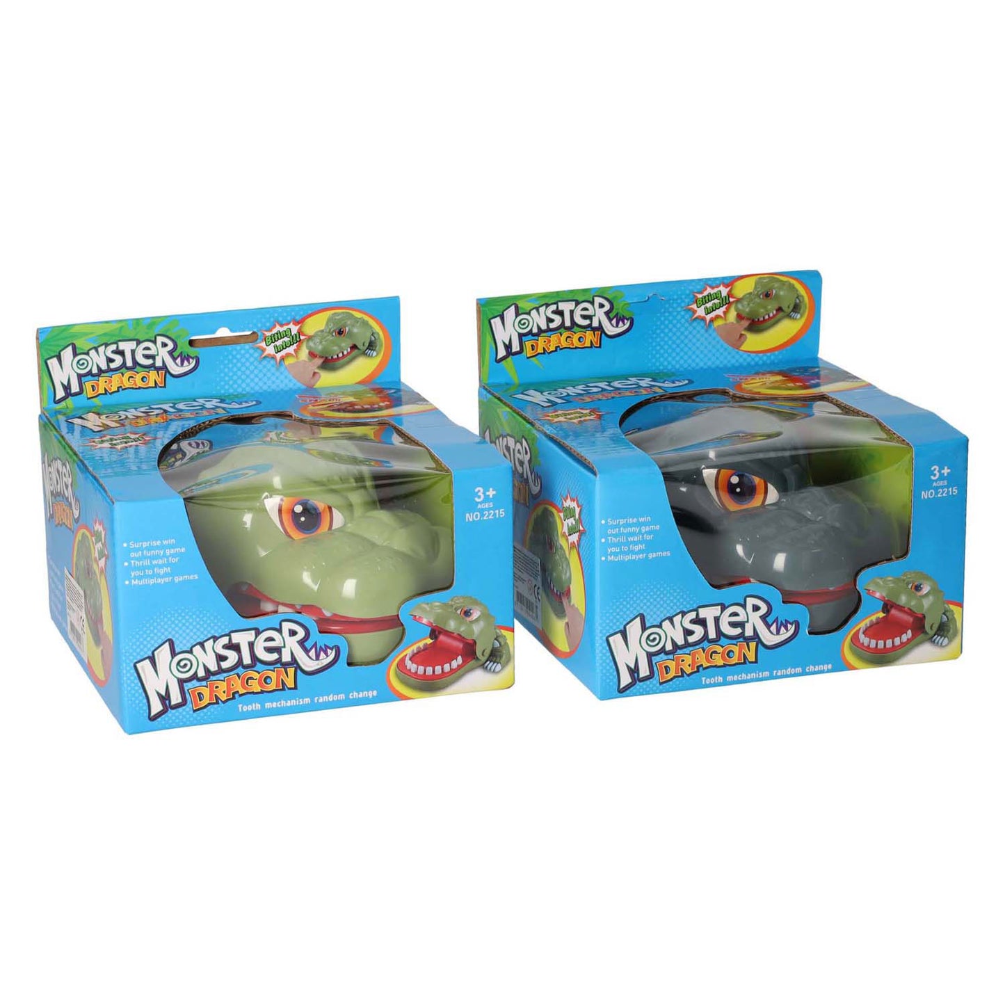 Monster dragon bijtspel