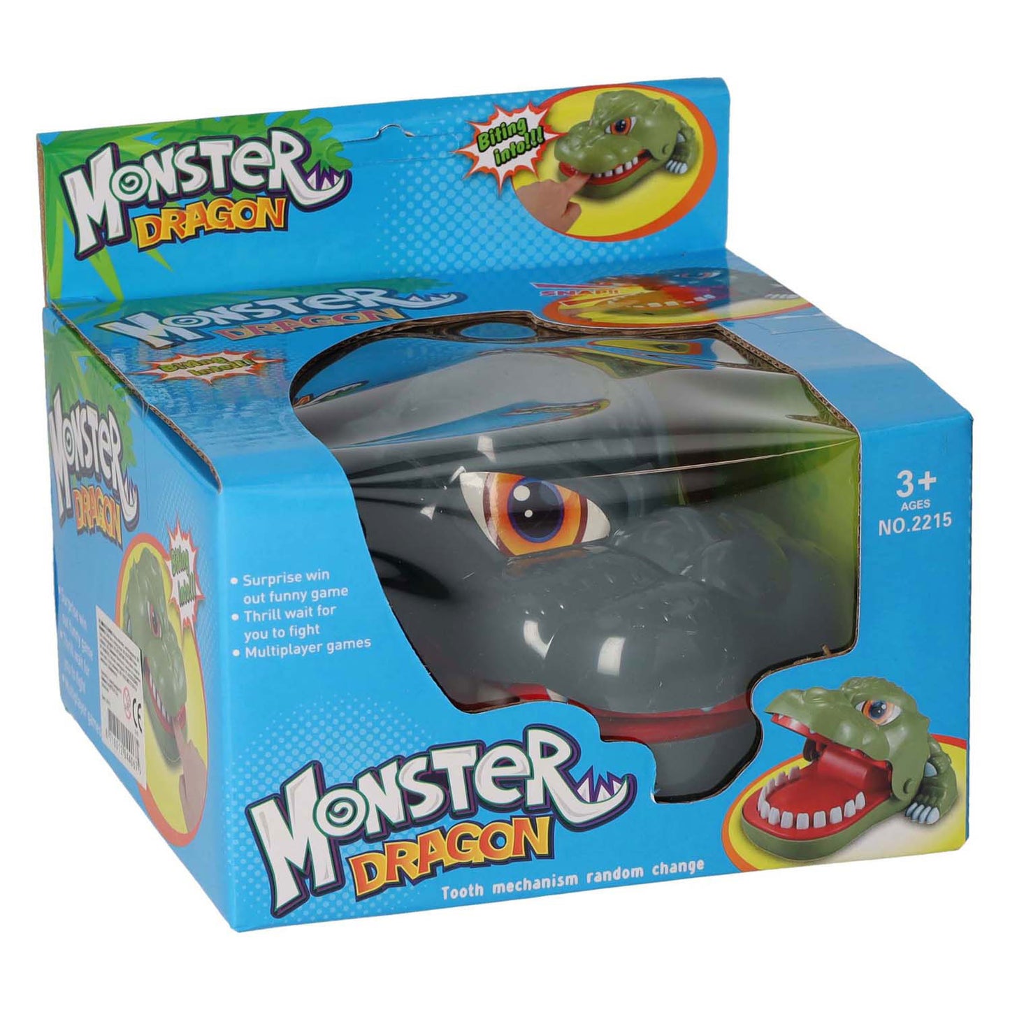 Monster dragon bijtspel