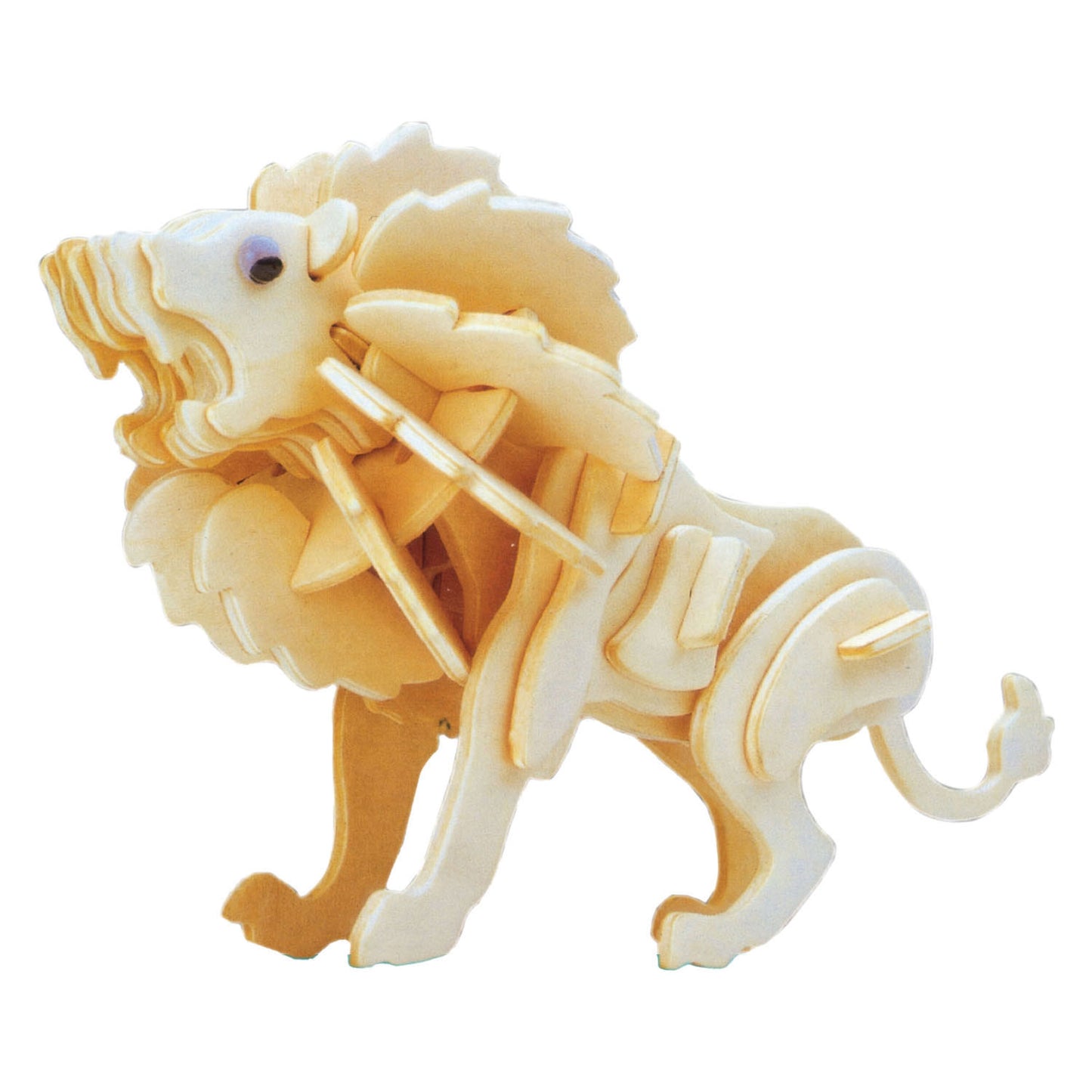 Houten bouwpakket leeuw