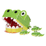 Bouwpakket 3d krokodil - afbeelding 1