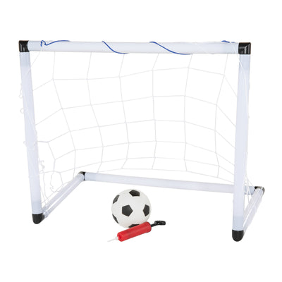 Voetbaldoel met balletje