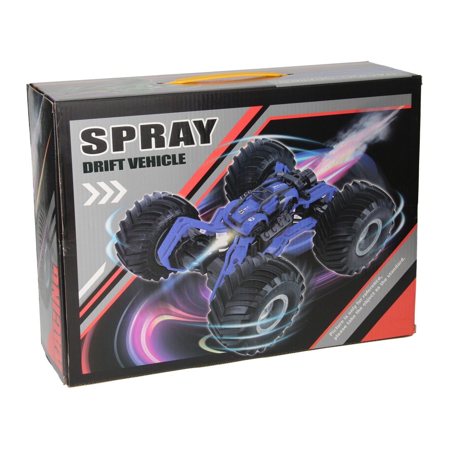 Lobbes rc race monstertruck met rookfunctie - rood