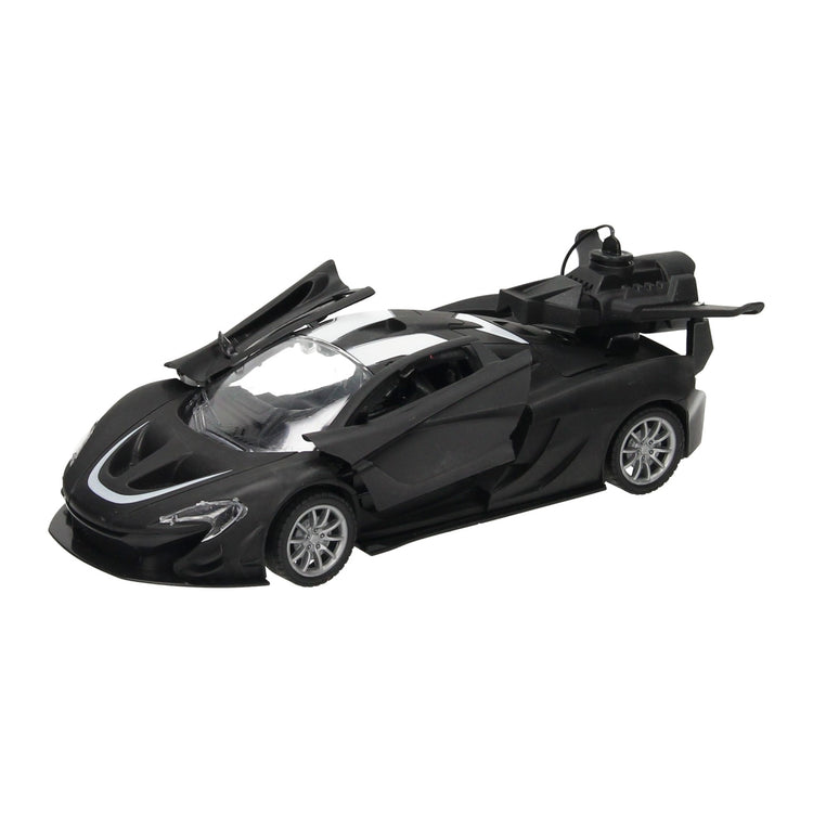 Rc sportwagen met stoomfunctie zwart
