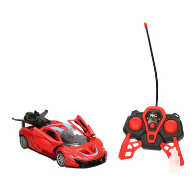 Lobbes rc sportwagen met stoomfunctie rood