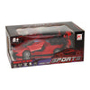 Lobbes rc sportwagen met stoomfunctie rood