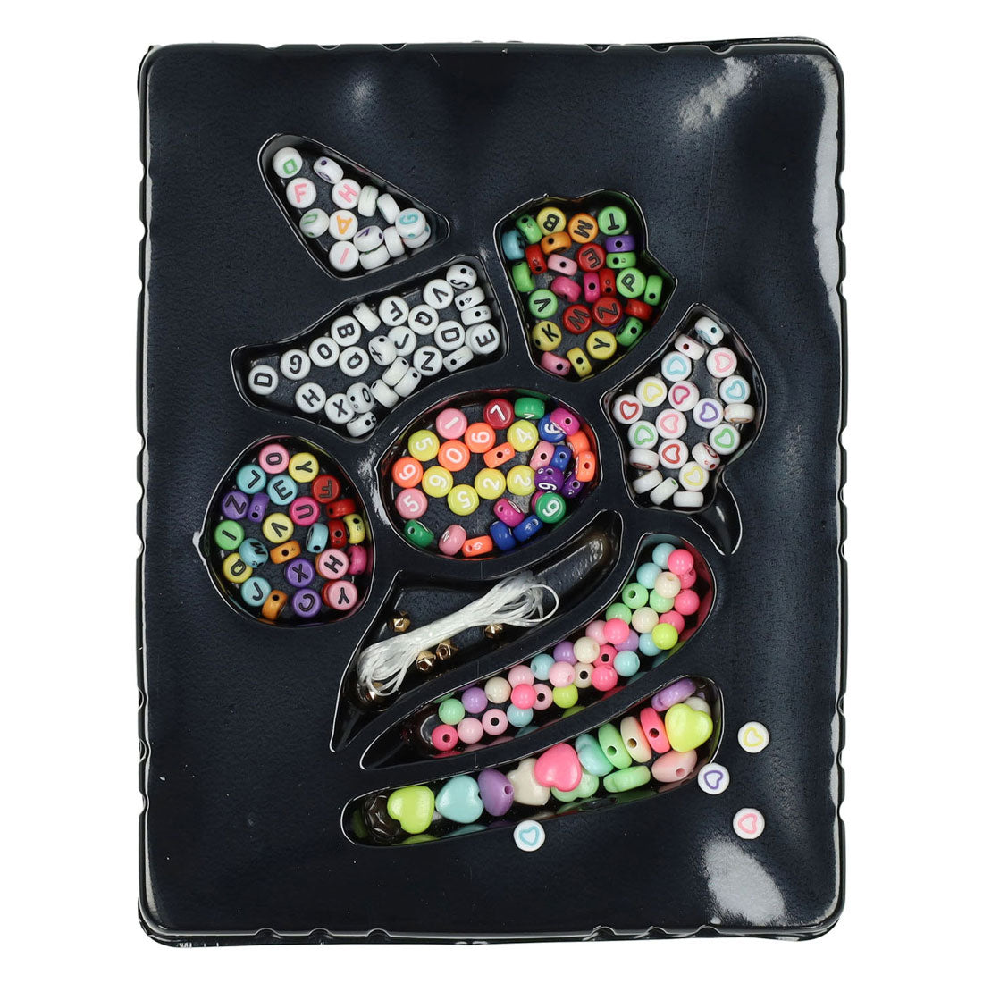 Fashion kralenset letters cijfers