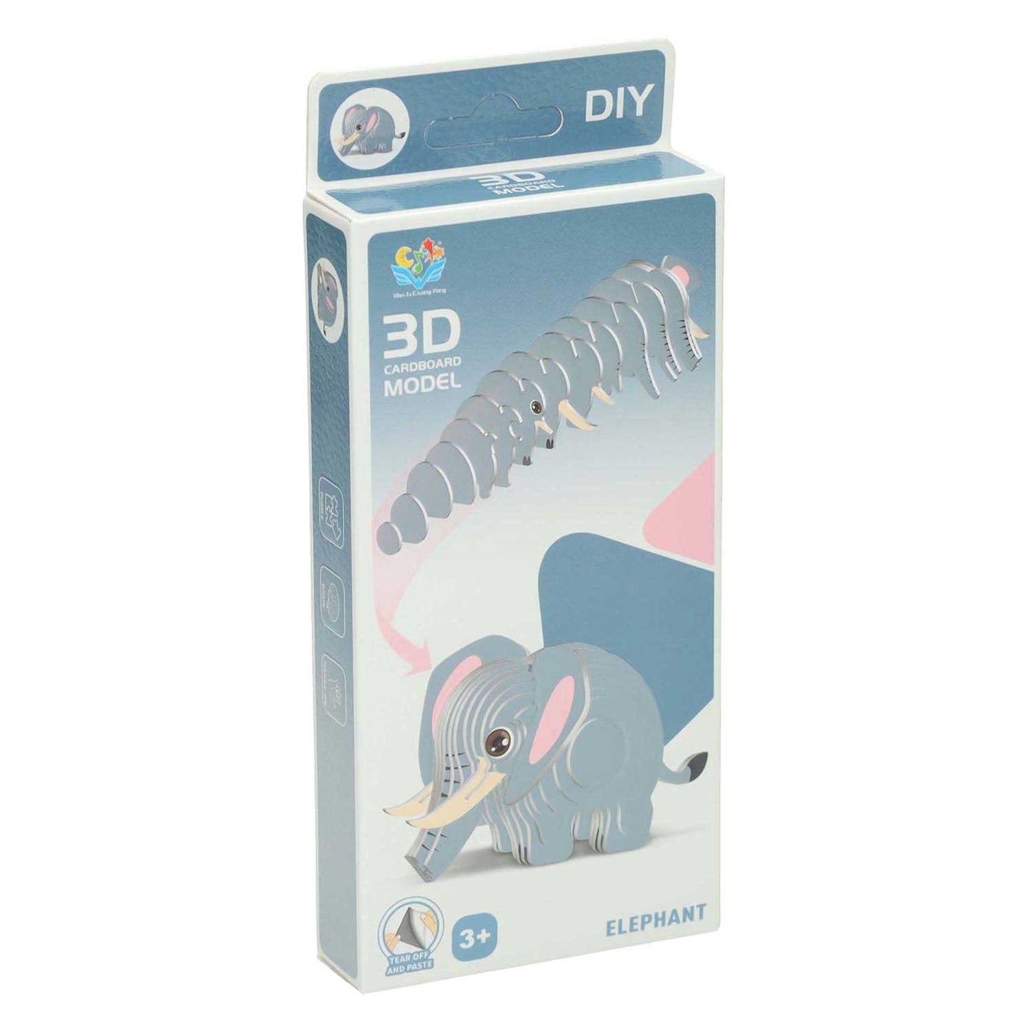 Imp 3d puzzel olifant, 36st.