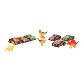 Lobbes autoset dierenprint met speeldieren - afbeelding 2