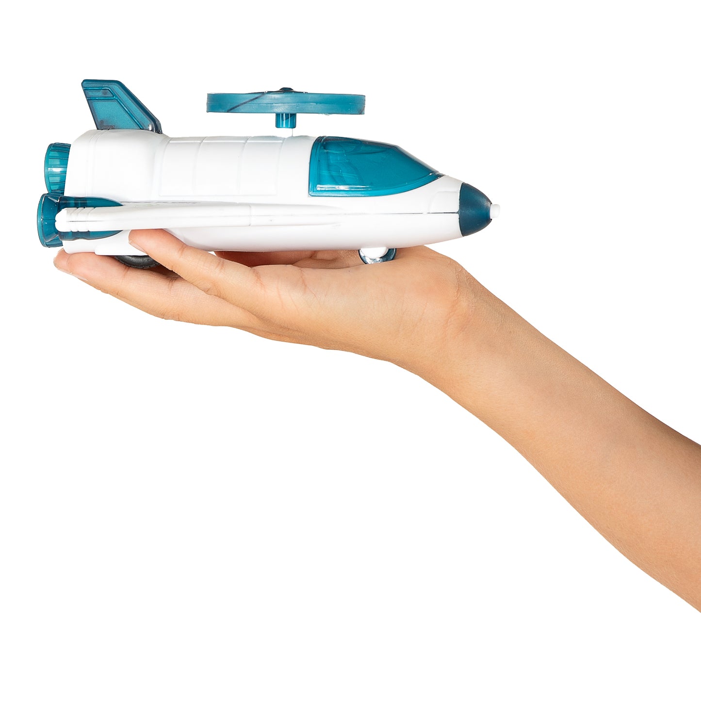 Lobbes space shuttle met afschietpropellor