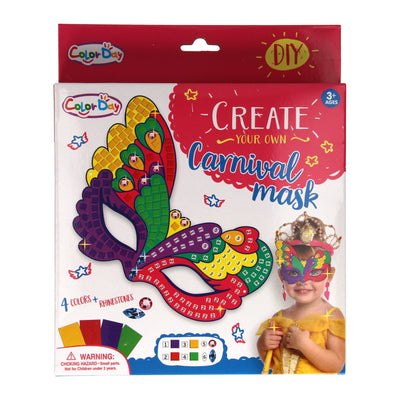 Masker versieren mozaïek