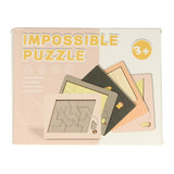Lobbes houten impossible denkpuzzel - afbeelding 2