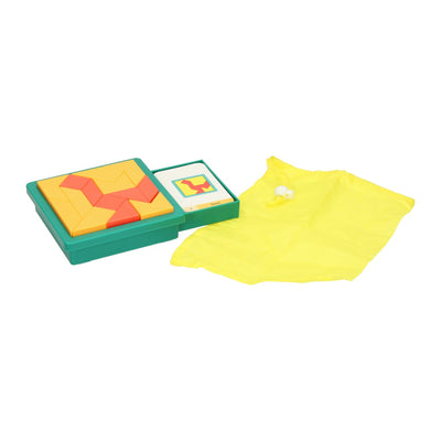 Lobbes speelgoed bv vormenpuzzel tangram, 60 challenges