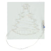 String art kerstboom met led lampjes