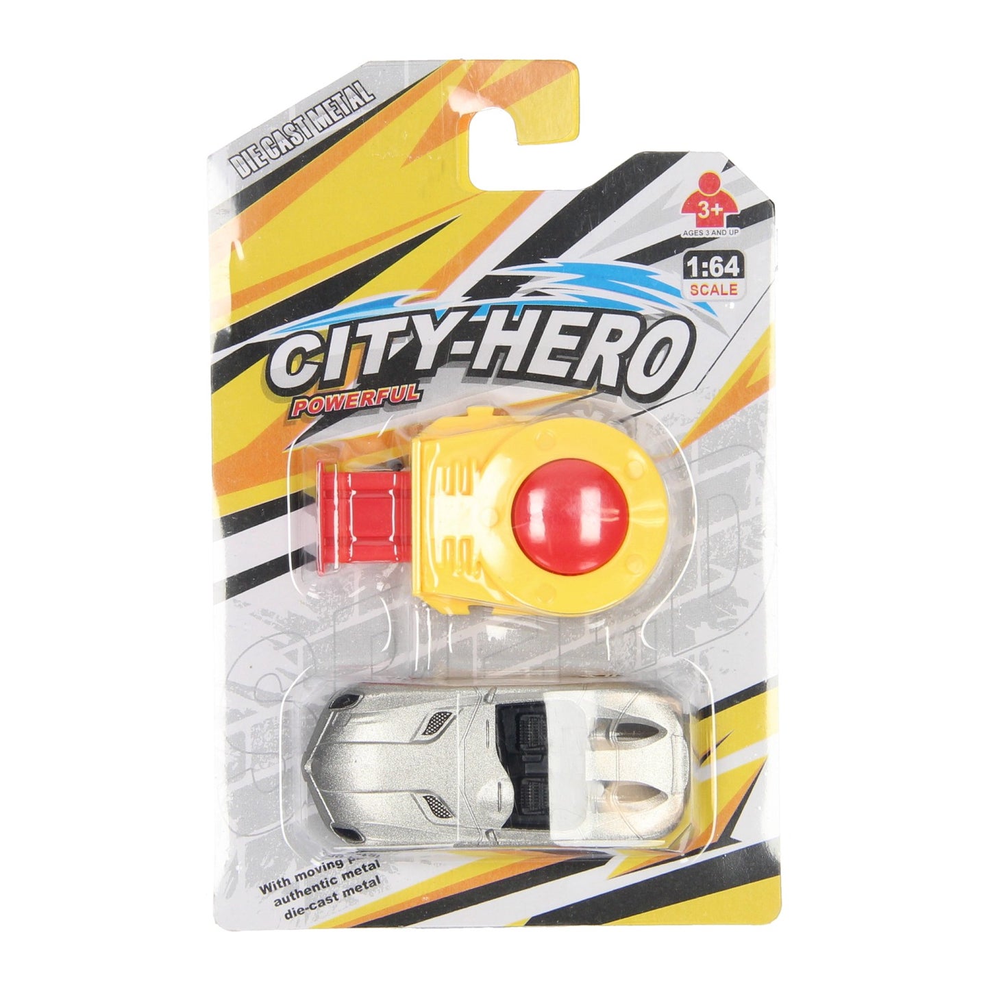 Afschietspel metalen auto