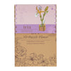 Lobbes speelgoed bv lobbes houten bouwpakket 3d iris bloemen 60-delig knutselset.