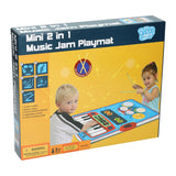 Lobbes speelgoed bv muziek mat met piano drums - afbeelding 2