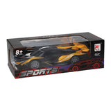 Rc gele racewagen - afbeelding 2