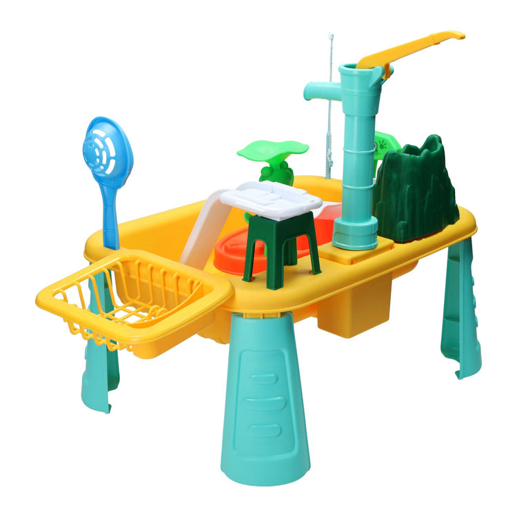 Watertafel visset
