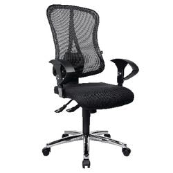 Bureaustoel topstar head point sy deluxe synchroon zwart