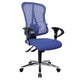 Topstar bureaustoel head point sy deluxe synchroon blauw