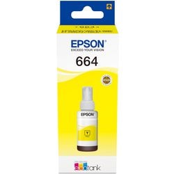 Inktfles epson t6644 geel
