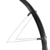 Stel spatborden 28 inch 46 pvc zwart eurofender