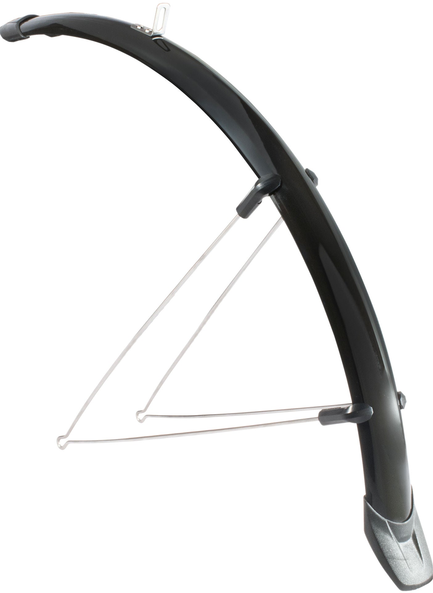 Stel spatborden 28 inch 46 pvc zwart eurofender