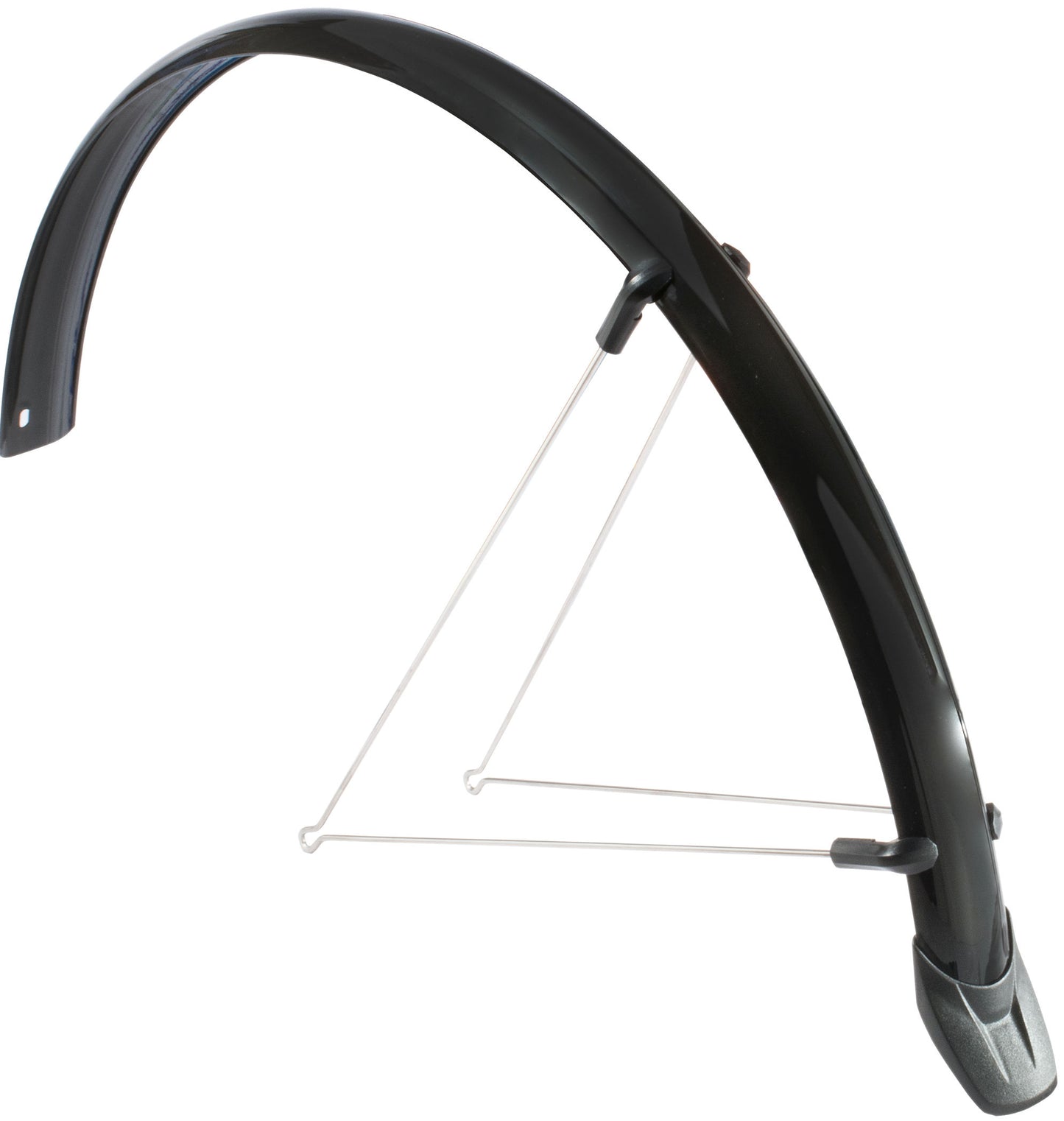 Stel spatborden 28 inch 46 pvc zwart eurofender