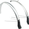 Eurofender Spatbordset Snello 28 x 51 mm zilver