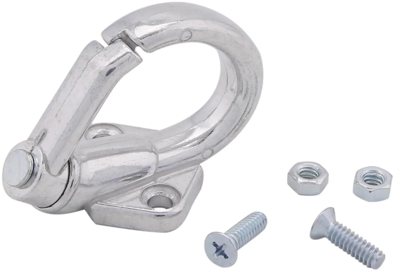 Rms gepäckhaken luggage hook silver