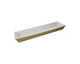 Depa sandwich bakje bruin karton 25x6x2.5cm (250 stuks)