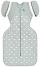 Love to dream ™ babyslaapzak swaddle up™ - inbakeren afbouwen - baby 3-6 maanden - 6-8.5 kg - all season - clouds olive