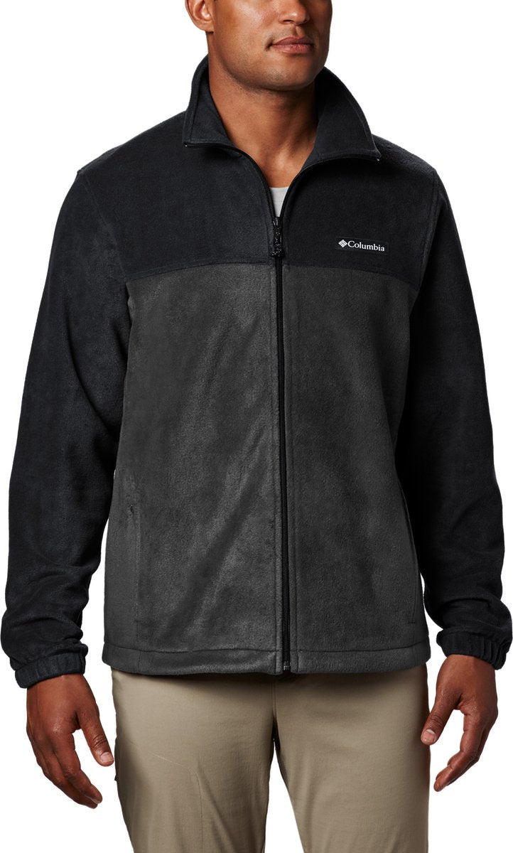 Columbia steens mountain™ full zip 2.0 fleece jas heren - fleece jas met volledige ritssluiting - fleece vest - zwart - maat xl