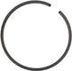 Piaggio oem kolbenring piston rings 40.0x1.5