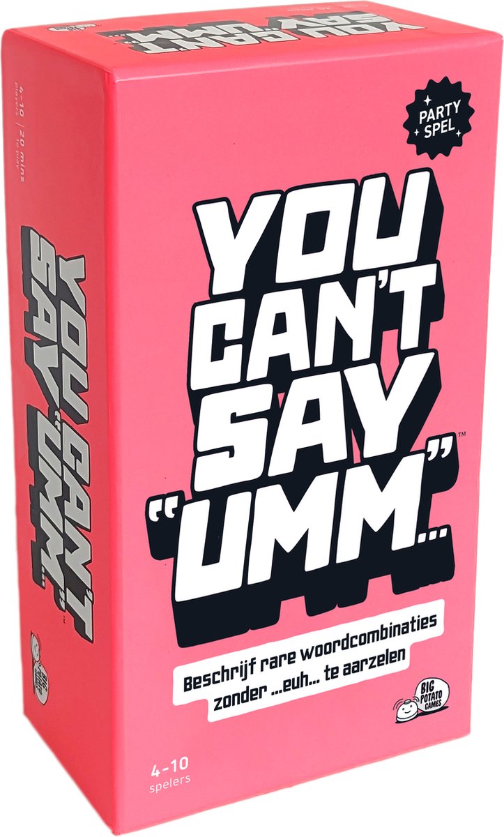 Asmodee you can't say umm party kaartspel (nl versie)