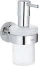 Grohe start zeepdispenser - 160ml - met houder - wandmontage - chroom