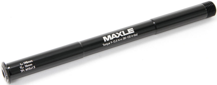 Rockshox as maxle stealth axle rs maxle stealth 15 x 150mm 198mm