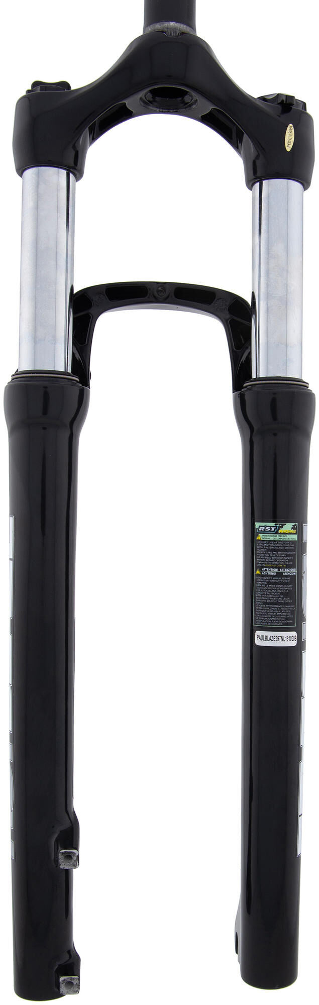 Rst verende voorvork blaze 29 nl susp.fork glossy black 29
