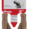 Fietsgreep met ergonomisch handvat 130mm, Dura kurk en aluminium, zwart bruin, 34mm dikte, 235g