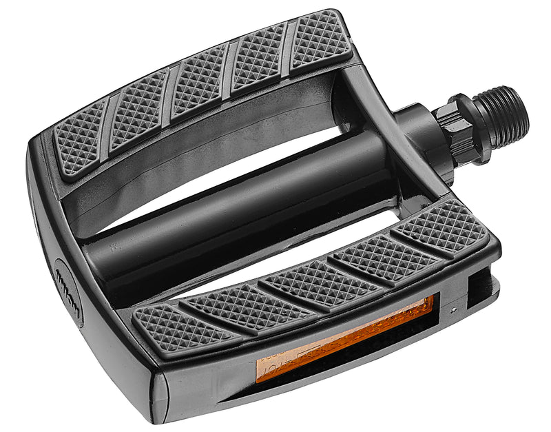 Marwi pedalen voor e-bike sp-828 aluminium sandblock - zwart zwart (werkplaatsverpakking)
