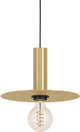 Eglo escandell hanglamp - e27 - ø 25 cm - goud - staal