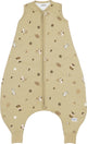 Meyco baby forest animals baby winter slaapoverall jumper - sand - 80cm - 2.0 tog