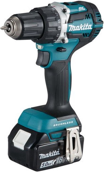 Makita gereedschap - 18v accu-boorschroevendraaier, 1x accu 5,0 ah li-ion, zonder lader ddf484t1j