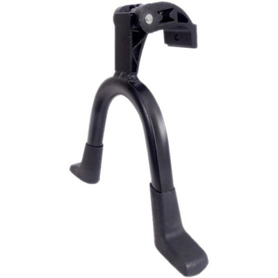Edge middenstandaard 28 double 2-poot 30cm aluminium - zwart