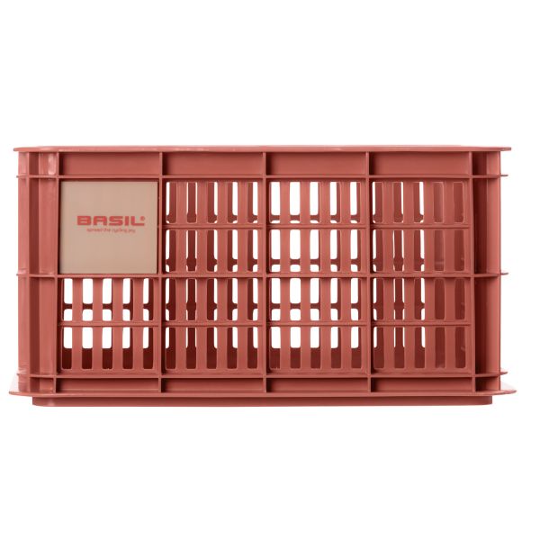 Basil fietskrat S - klein - 17.5 liter - rood