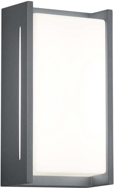 Trio indus - wandlamp - antraciet - incl. 2x smd 4 w - sensor dimmer - geheugenfunctie - buitenverlichting - ip54