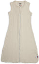 Lodger hopper - hydrofiele slaapzak baby - creme - 0.3 tog - 80cm - biologisch katoen - zomerslaapzak babyslaapzak