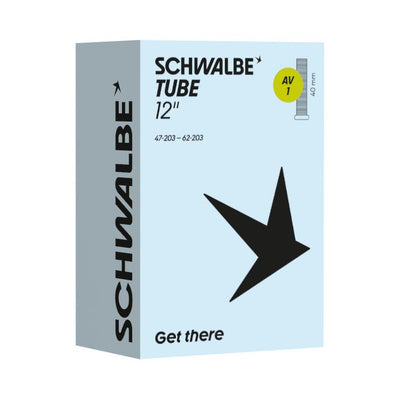 Schwalbe binnenband 12 av1 40mm | haaks 45 45 | 47 62-203